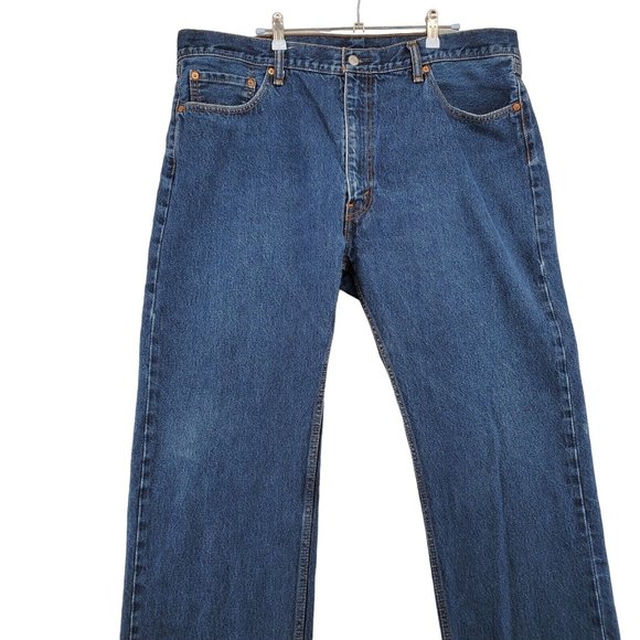 RedHead Jeans Men's 5-Pkt Flannel Lined Straight Leg Denim Blue 36/30 - Picture 2 of 10